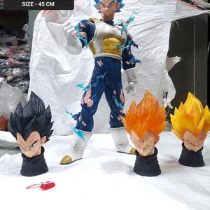 Vegeta With 3 Heads Action Figure 45 Cm