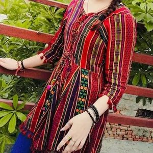 Multi Colour Short Kurti