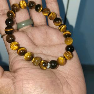 Tiger's Eye Crystal Bracelet: Money, Luck, Success