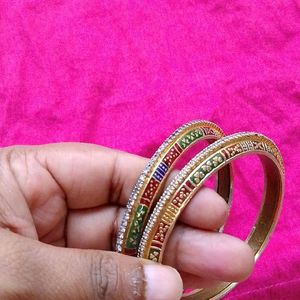 2 New Beautiful Kada Sets/ Bangles