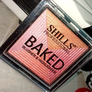 Shills Professional Baked Blusher And Highlighter