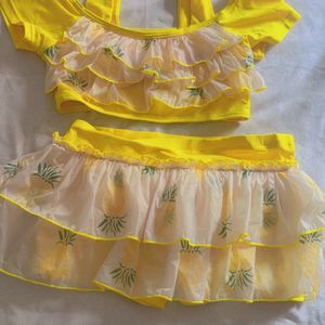 Yellow Swimming Costume