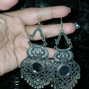 Oxidized Earrings