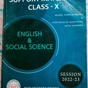 Support Material (Class- 10) English & SSC