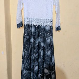 Printed Designer Long Gown