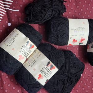 Very Thick Thread For Sewing (Black)