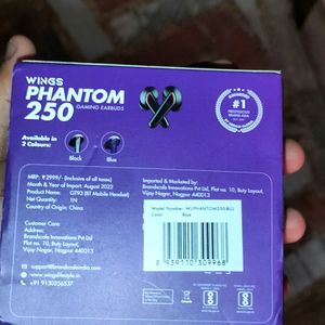 Wings Phantom 250 Earbuds