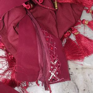 Lehengga Choli (Red)