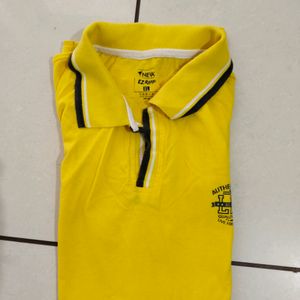 Yellow Brand New Tishirt For Men