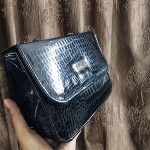 Black leather Bag