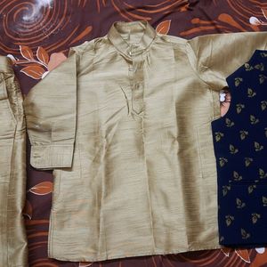 Kurta Pyjama With Jacket