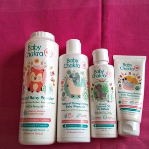 Baby Chakra Skin Care Products Combo Of 4