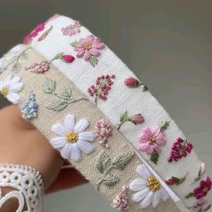 Hand Embroidered Hairband