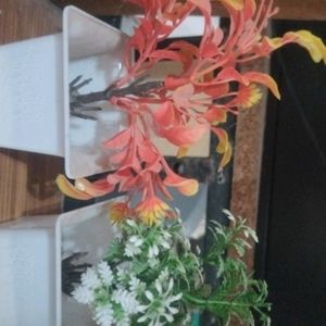 Artificial Flower Pot Combo Of 4