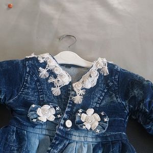 1 Year Girl Denim Shrug