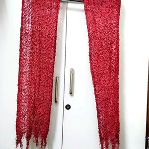 Beautiful Stylish Deep Rose Stole