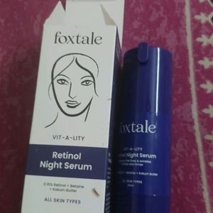 Foxtale Retinol Night Serum