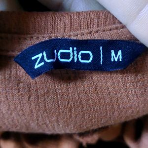 Zudio Crop Top Flared Sleeves