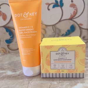 VitaminC Super Bright Moisturizer & Face Wash Comb