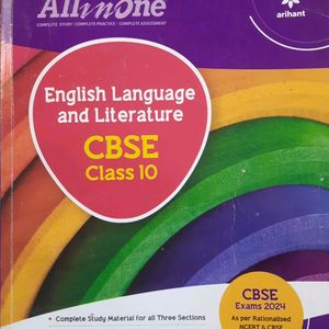 ARIHANT CLASS X ENGLISH ALL IN ONE