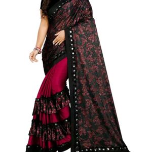 Frill Saree