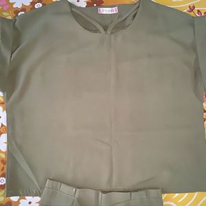 Olive Co-ord Set