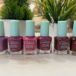 Kozmic Colours Gift  Set Of 6 Nail Polish