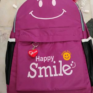 Purple smile Bag