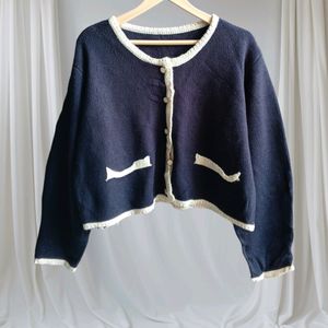 Buttoned Design Cardigan