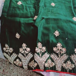 Grand Silk Suit Wit Banarasi Dupata