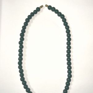 Green Beads Necklace Navratri Sale