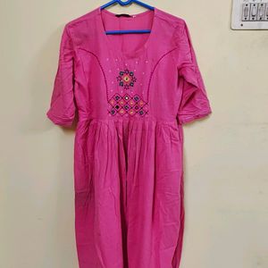 Aaradhna L Size Pink Kurta