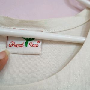 White Pink Pocket Top