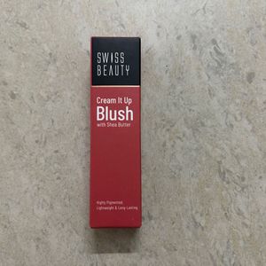 Swiss Beauty Cream It Up Blusher With Shea Butter