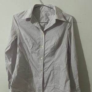 LAVENDER BUTTONED SHIRT FOR WOMEN