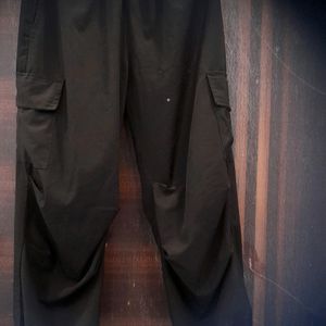 This Is A Black Cargo Pant