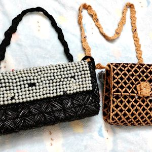 Combo = 2 Crochet Sling Bag 🧶 👜