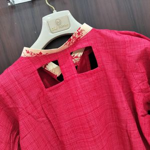 Self-stiched Skirt And Kurta With Dupatta