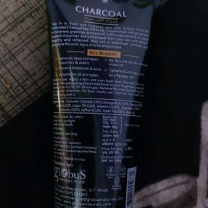 Globus Naturals Charcoal Peel Off Mask