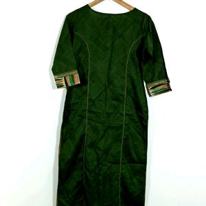 Green Ethnic Kurta (Women)