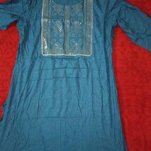 Teal Blue Kurta💙