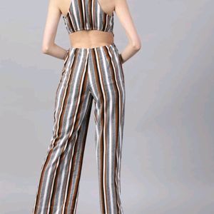 Women Waist Open Jumpsuit