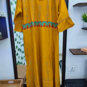 🆕Full Length Cotton Kurti