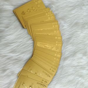 Golden Playing Cards