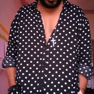 NOVAMEN branded Polka Dot Shirt