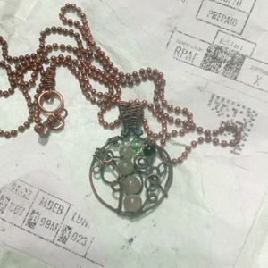 Price Dropped Copper Wire Pendent Etsy Stuff 70cm