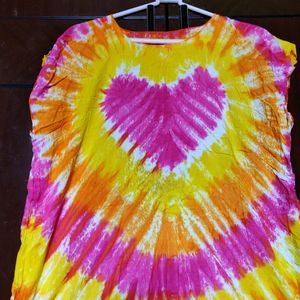 Combo Of 2 Tie die Top