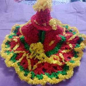 Gopal Laddu Dresss Woollen With Cap