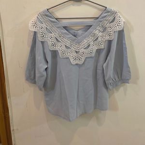 Beautiful Light Blue Top