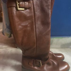 Camila Brown Biker Boots For Women 👢